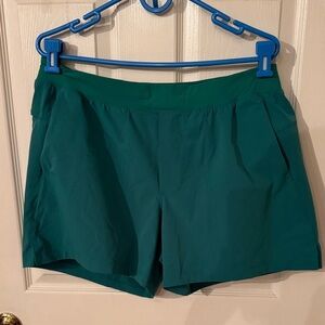 lululemon athletica Men's Green Athletic Shorts